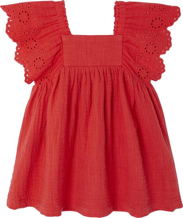 Produktbild Vertbaudet Baby Musselin-Kleid mit Volantärmeln (80)