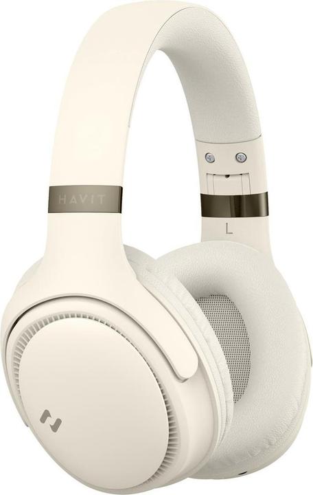 Produktbild Havit H630BT over-ear BT headphones Butter (36 h, Kabelgebunden, Kabellos)