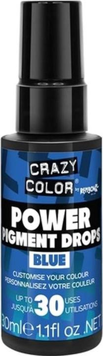 Produktbild Crazy Color Blue Power Pigments Ultra Concentrated Custom Toner & Semi-Permanent Dye 30ml