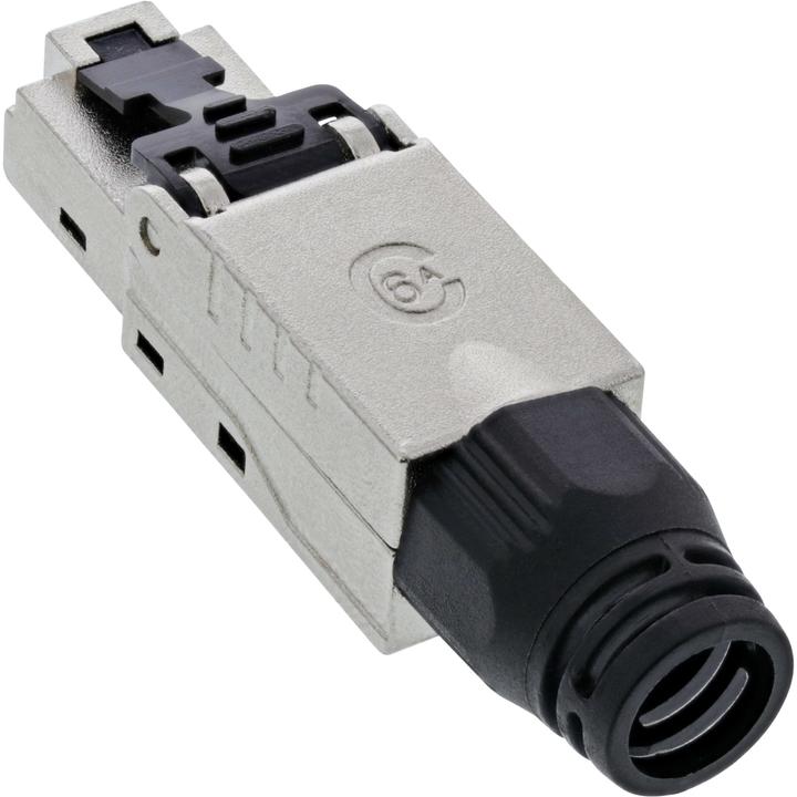 Actual product image InLine RJ45 plug Cat.6A 500MHz (Network cable plug)