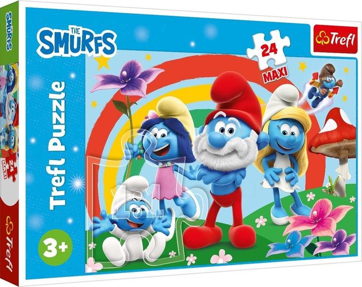 Image du produit Trefl Maxi puzzle - Les Schtroumpfs (24 pièces)