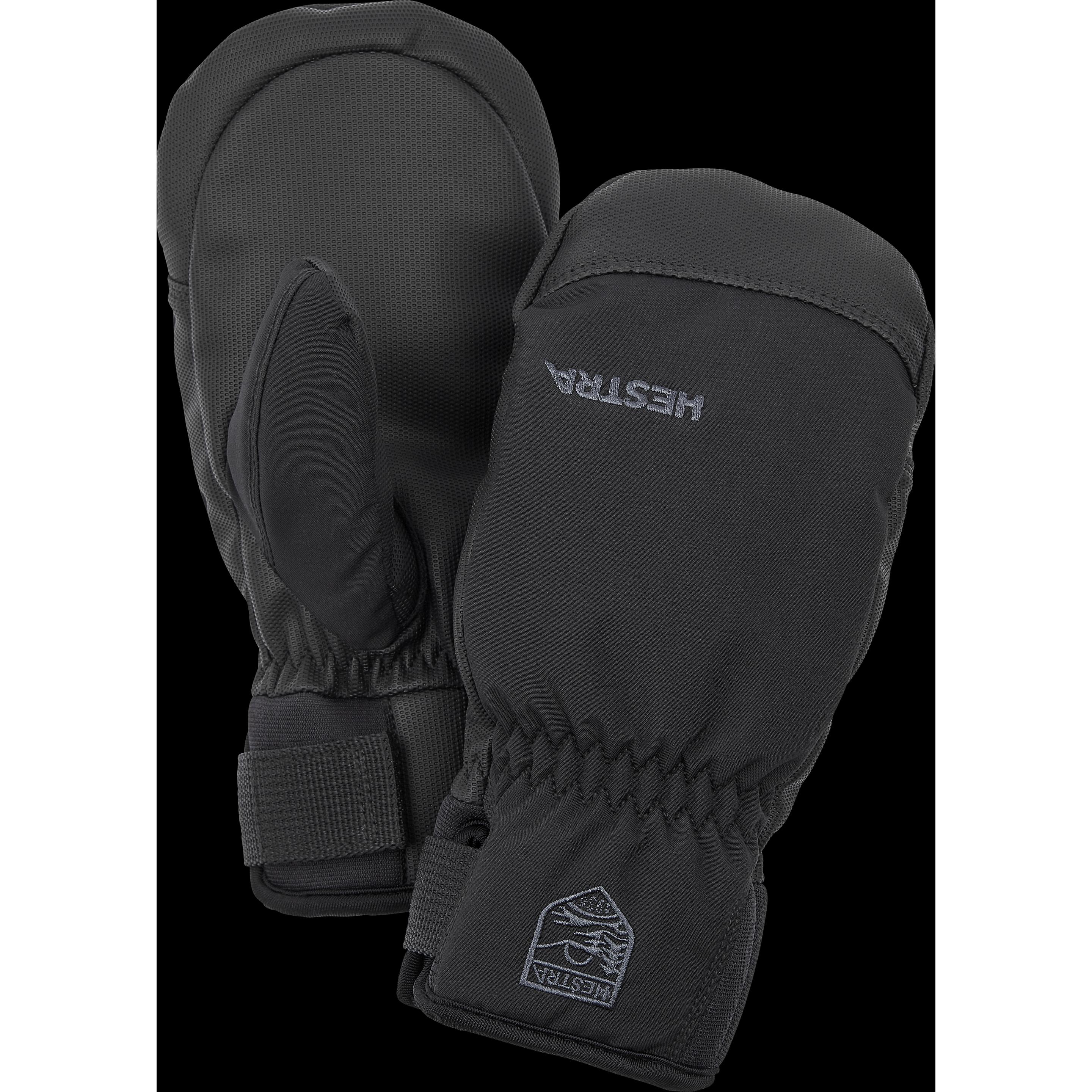 Hestra, Unisex, Handschuhe, Kid's Ferox Primaloft Mitt, Schwarz, (S)