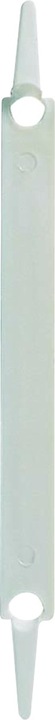 Image du produit Laurel 100 bandes d'agrafes EASY CLIP Bande de classement blanche Plastique