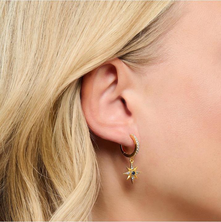 Immagine prodotto Thomas Sabo Creoles Royalty Stella e Luna d'oro (Argento 925)