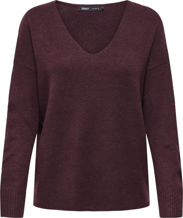 Only Onlrica Life L/S V-Neck Pullo Knt Noos
