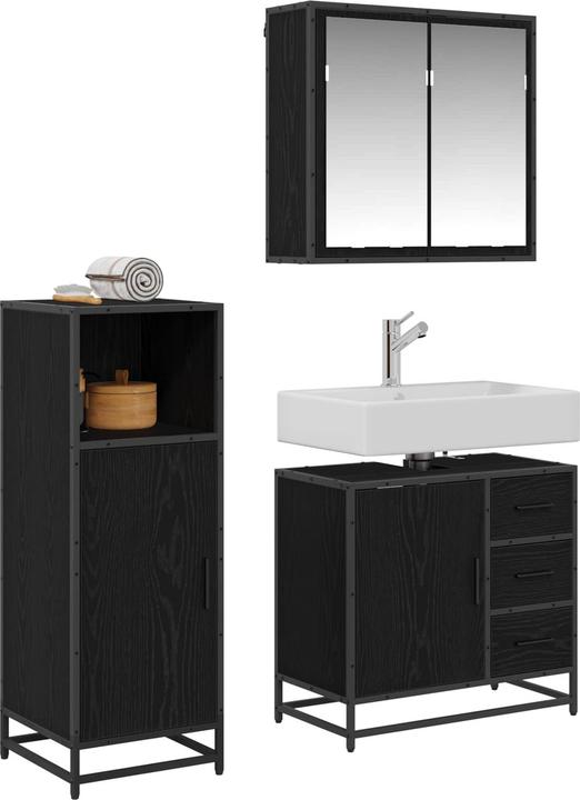 Produktbild vidaXL Badezimmermöbel-Set