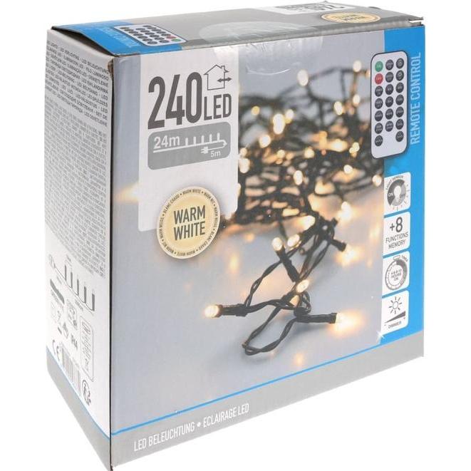 Thumbnail - Nedis, Lichterkette, LED Beleuchtung 240 LED Ww (29 m)
