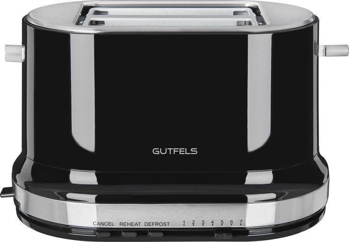 Produktbild GGV Toaster 2 Scheiben TOAST 2010 S sw/inox (5810030)