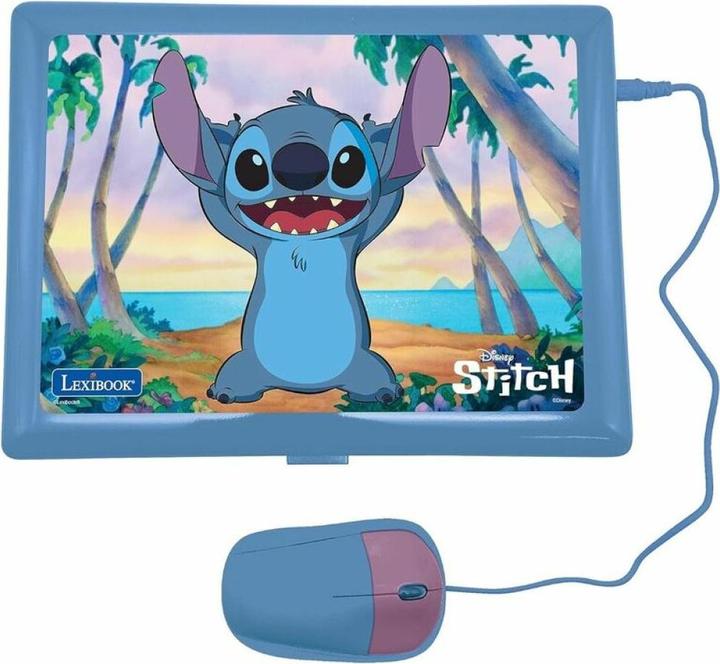 Actual product image Lexibook Disney Stitch Educational zweisprachiger Laptop (English, Spanish)