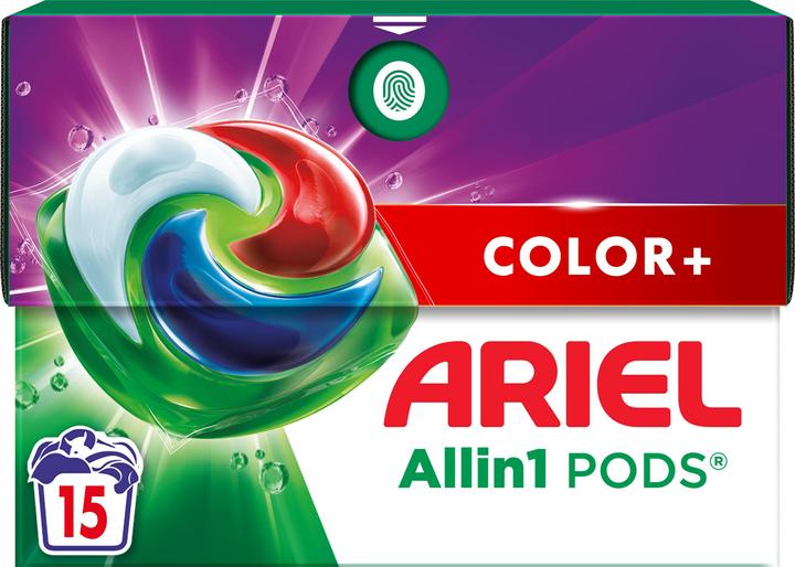 Ariel PODSColor+ (15 Washing cycles, Wash pods)