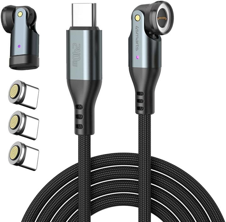 Actual product image 4smarts USB C – USB C (1.80 m, USB 2.0, 240 W)