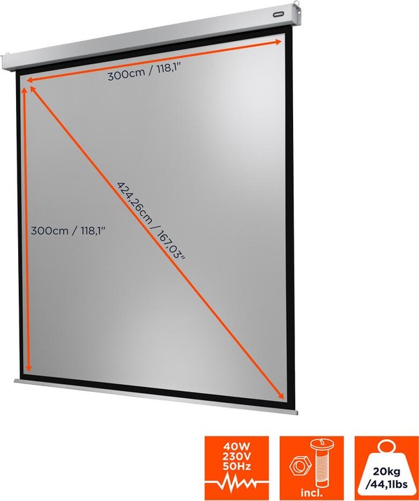 Image du produit Celexon Moteur Professional Plus (167", 1:1)