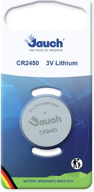 Jauch Lithium button cell (1 pcs., CR2450, 610 mAh)