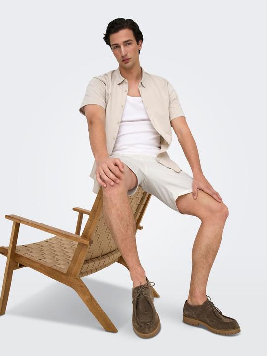 Produktbild Only & Sons Onskian Reg Seersucker Shorts (S)