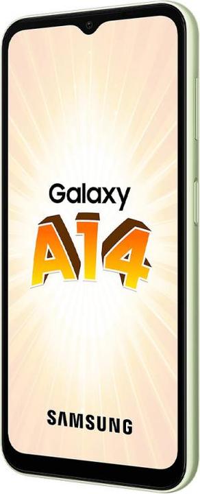 Actual product image Samsung Galaxy A14 LTE (128 GB, Lime Green, 6.60", Dual SIM, 4G)