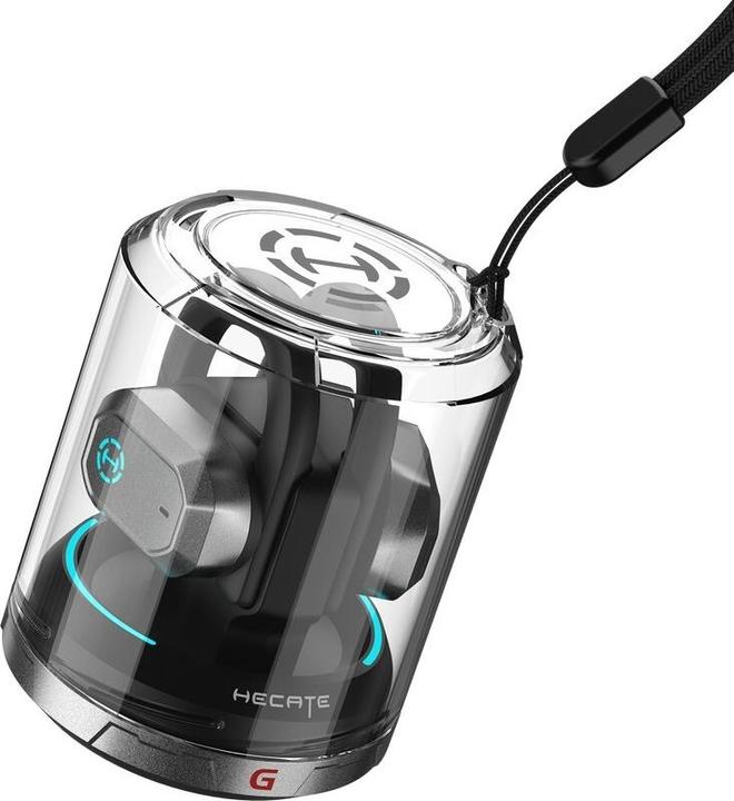 Actual product image Edifier Hecate AIR2 Bluetooth Earbuds black retail (10 h, Wireless)