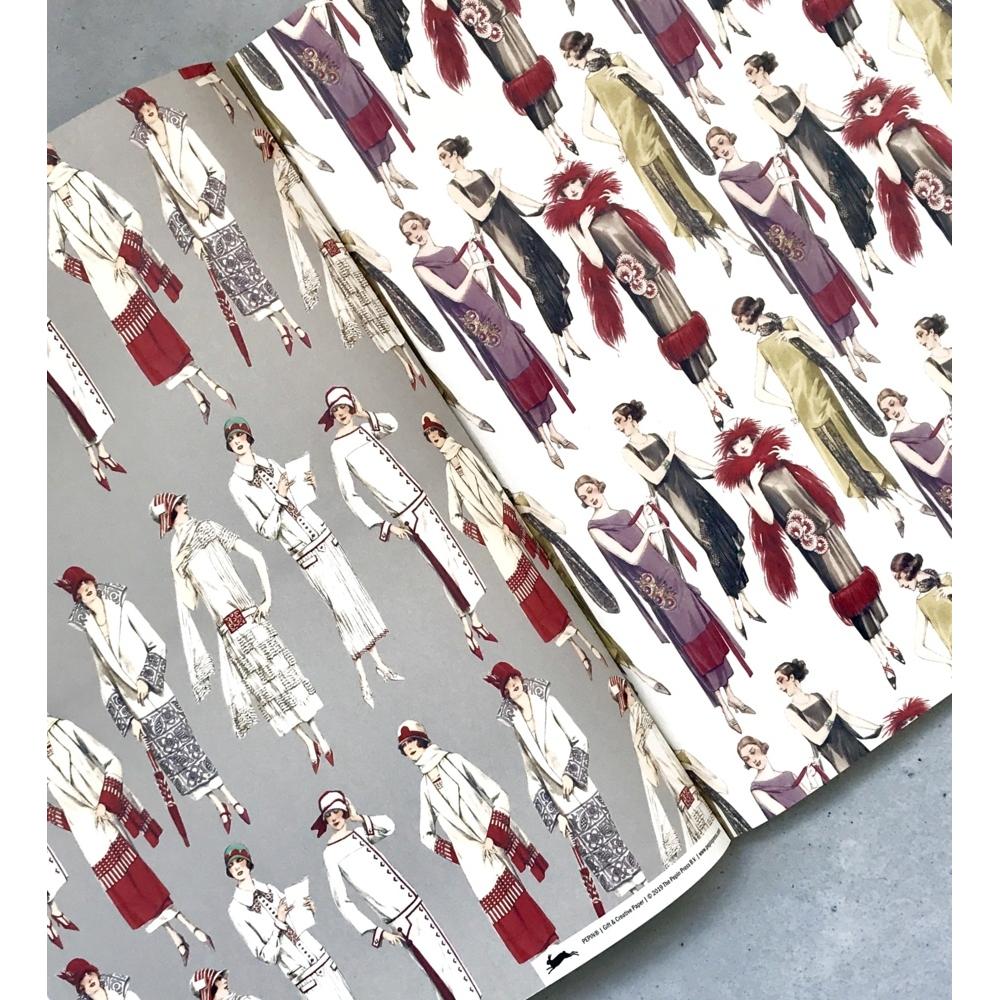 Thumbnail - The Pepin Press, Geschenkverpackung, Roojen:1920s Fashion (Geschenkpapier, 1 x)