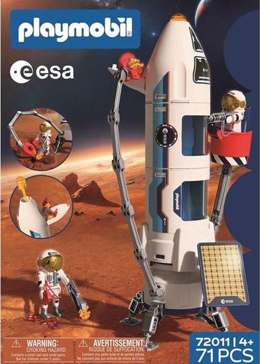 Produktbild Playmobil 72011 ESA: Mars-Forschungsrakete (72011)
