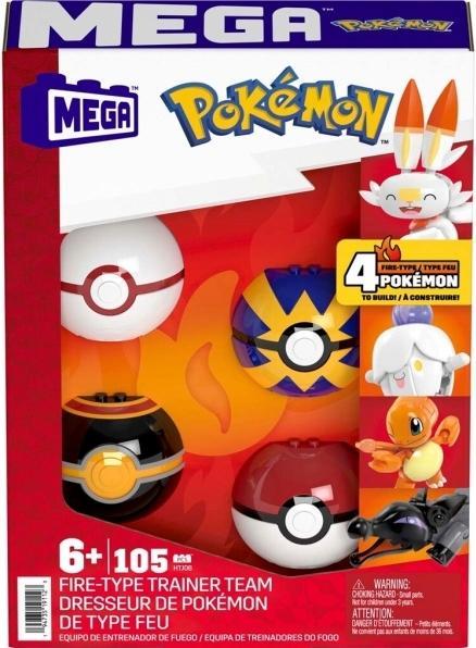 Produktbild Pokémon MEGA 4 Feuer-Typ Sets