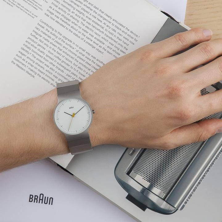 Immagine prodotto Braun Orologio da polso analogo al quarzo con cinturino (Orologio da polso analogico)