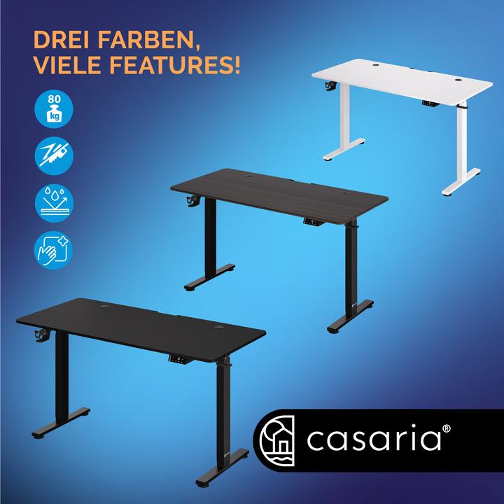 Actual product image Casaria Scrivania regolabile in altezza
