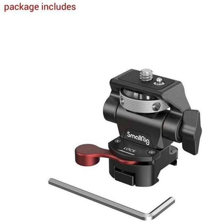 Produktbild SmallRig Swivel und Tilt Adjustable Monitor Mount mit NATO Clamp Mount 2906B (Monitor Zubehör)