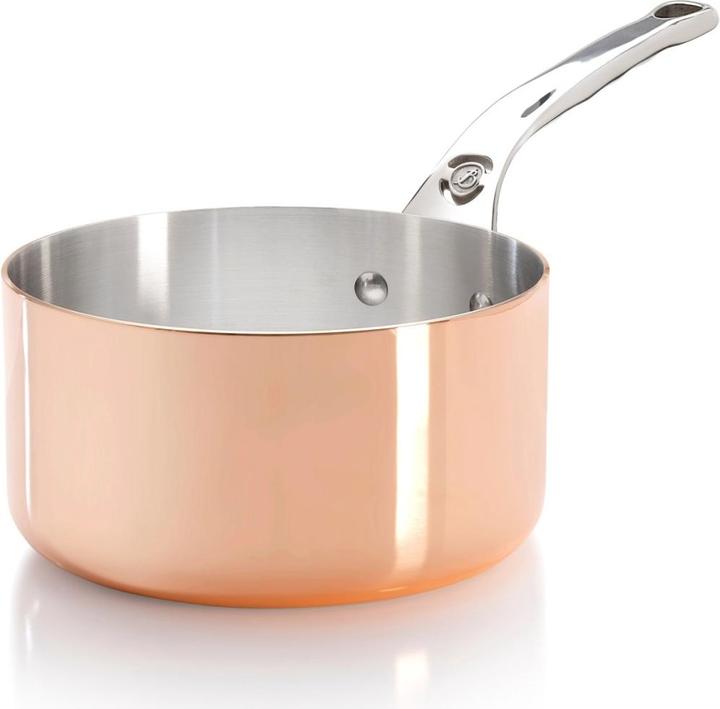 de Buyer Prima Matera Topf Kupfer (Kochtopf, Kupfer, 18 x 9.30 cm)