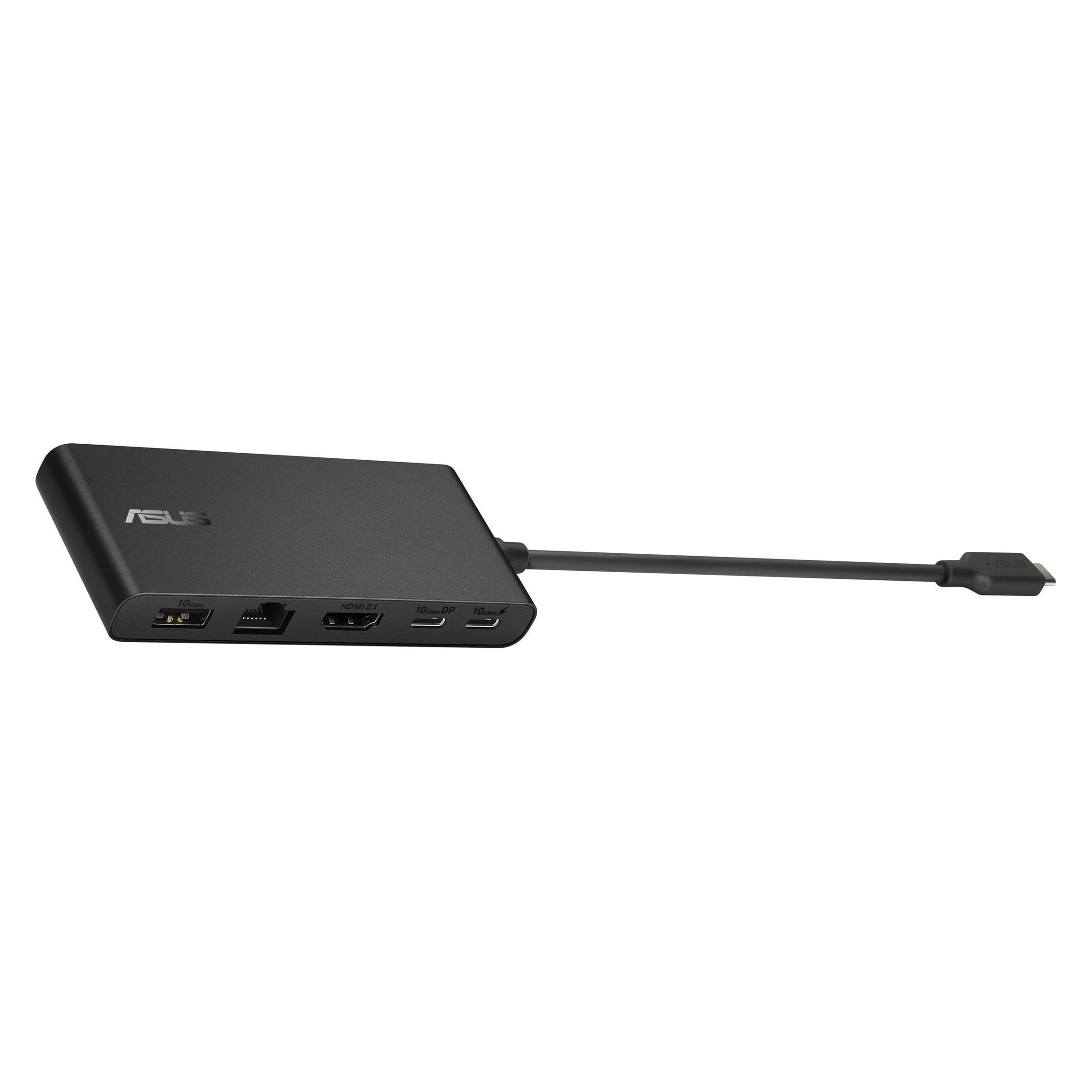 ASUS Dual 4K USB-C Dock (USB-C), Dockingstation + USB Hub, Schwarz