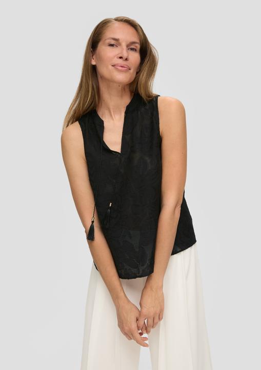 Immagine prodotto S.Oliver Bluse Blusenshirt im Leaf-Design mit Tunika-Ausschnitt (44)