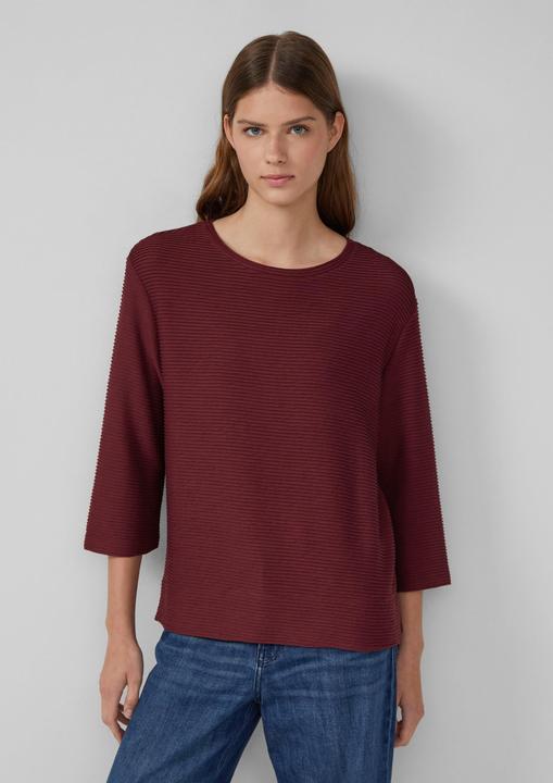 Produktbild s.Oliver Sweatshirt Leichtes Sweatshirt mit Struktur (40)