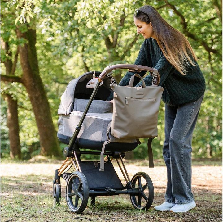 Actual product image Done by Deer Wickelrucksack Taupe