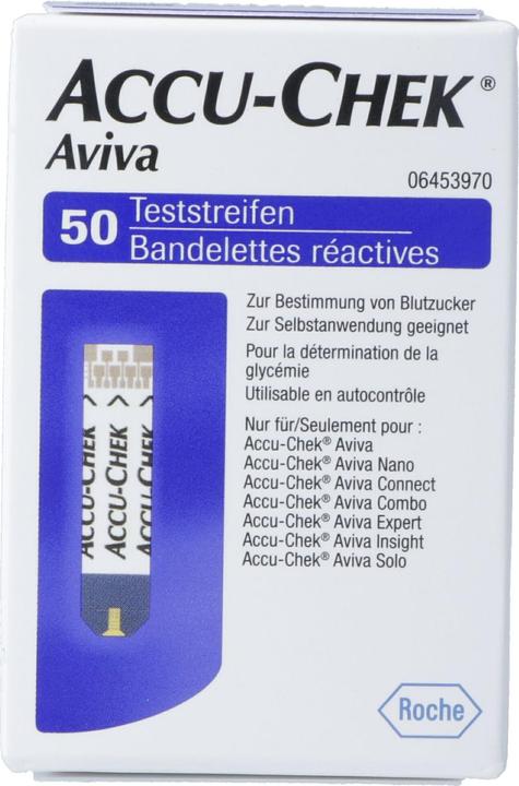 Actual product image Accu-Chek Aviva test strips (50) (Test strips)