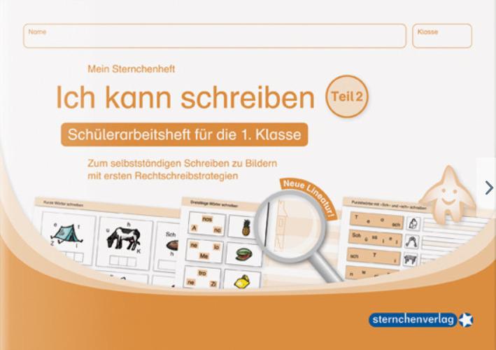 Actual product image Ich kann schreiben Teil 1 und 2 im Set - Schülerarbeitshefte für die 1. Klasse (German, Katrin Langhans, 2022)