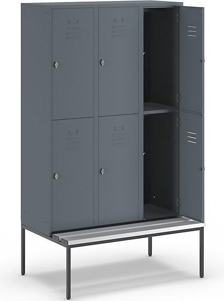 Actual product image Wolf Half height wardrobe with bench base (120 cm, 214 cm)