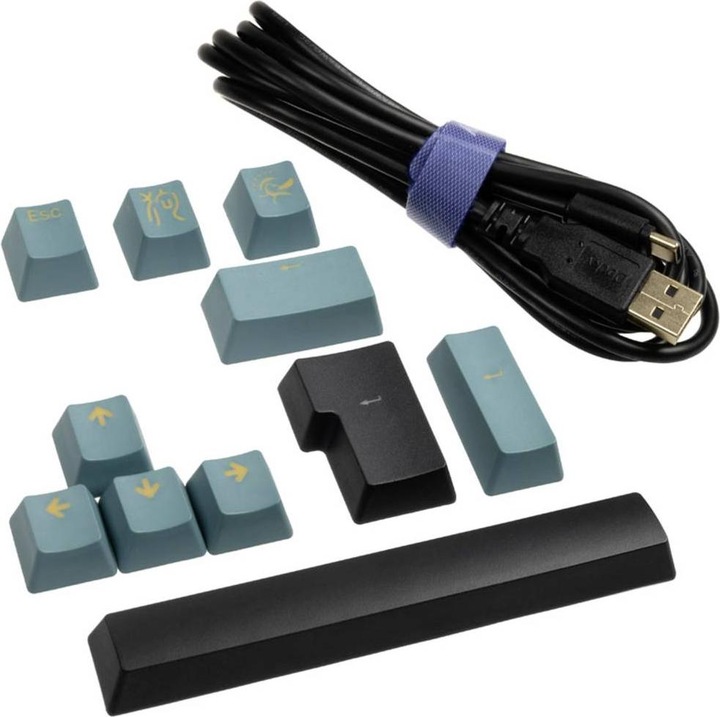 Actual product image Ducky One 2 TKL PBT (DE, Cable)