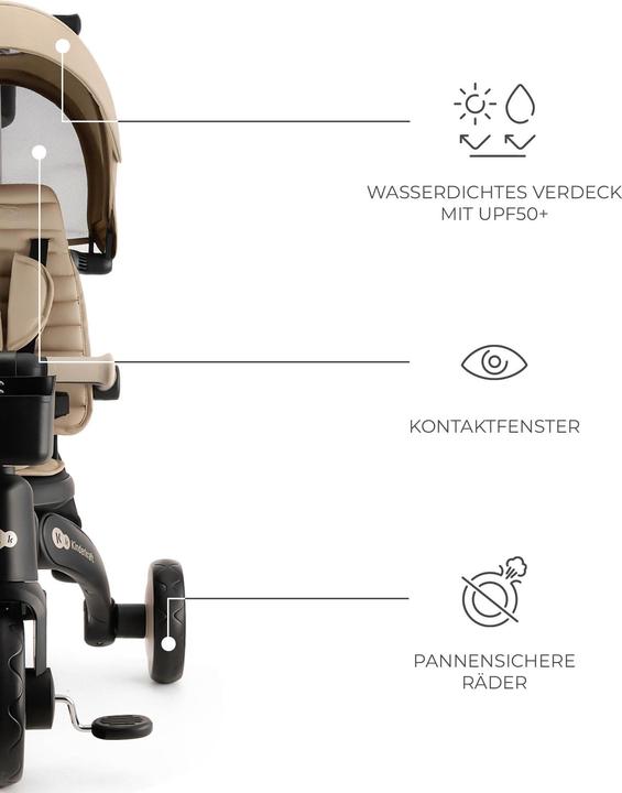 Image du produit KinderKraft tricycle JAZZ 2 BEIGE
