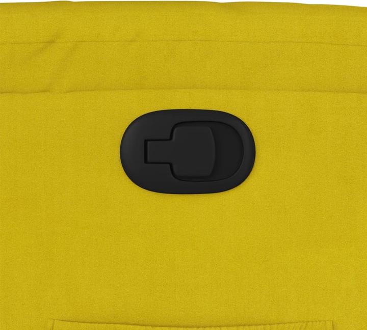 Immagine prodotto VidaXL Poltrona reclinabile Poltrona ausiliaria Stand-up Poltrona TV Poltrona reclinabile in velluto giallo