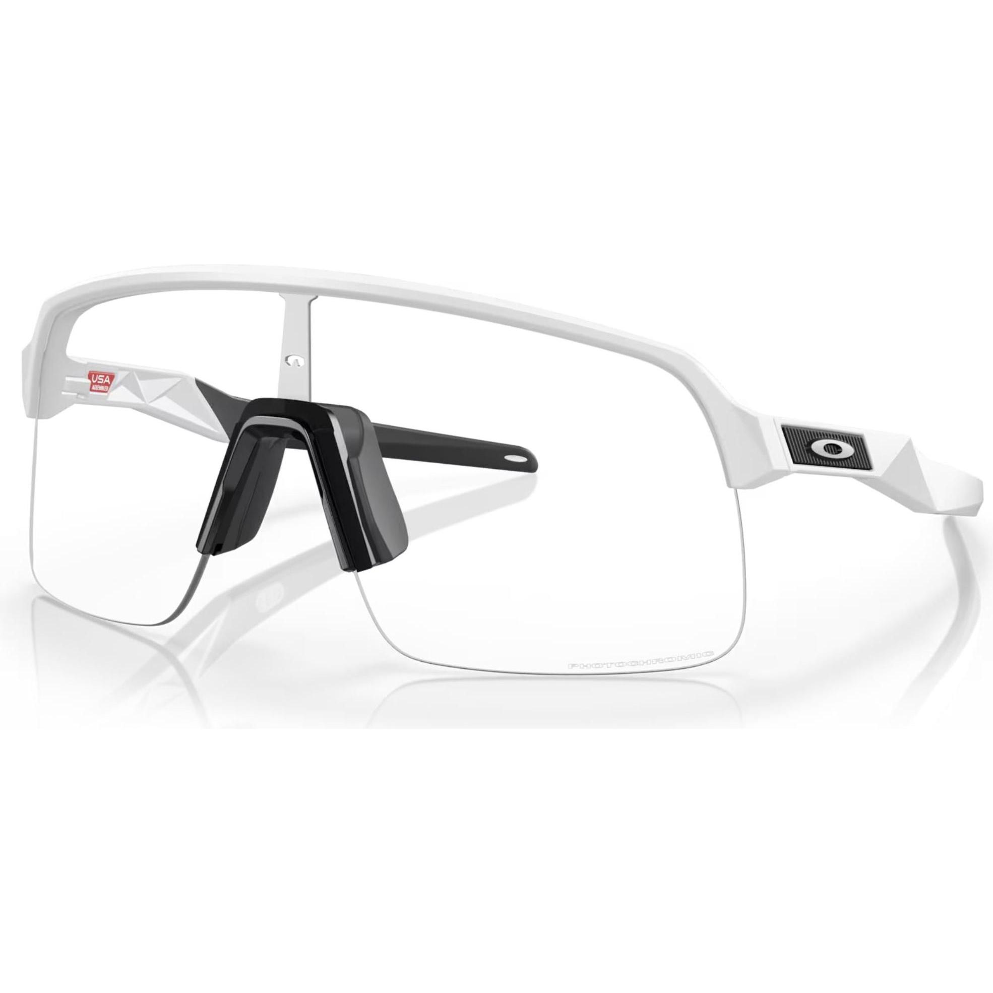 Oakley Sutro Lite (Matte White, Clear Iridium Photochromic S1-S2
