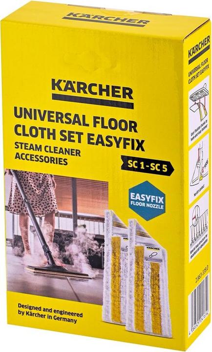 Image du produit Kärcher Kit universel de lingettes pour sols EasyFix
