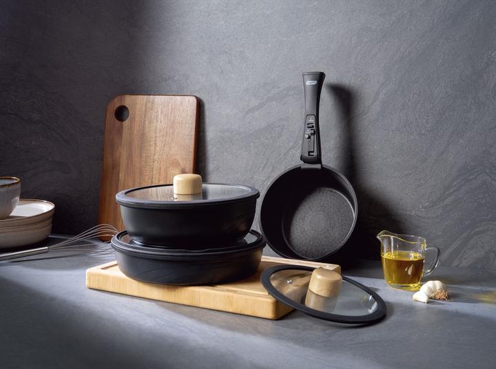 Image du produit Hermia Stew Pot Set (Set de poêles + casseroles, Aluminium, 22 x 22 cm)