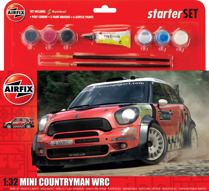 Actual product image Hornby Large Starter Set - MINI Countryman WRC