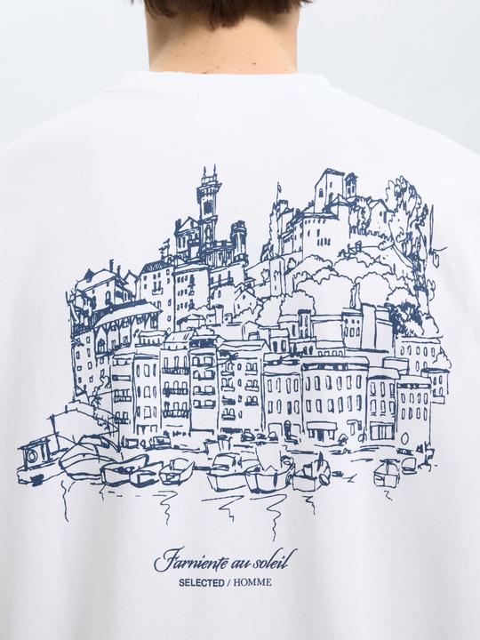 Produktbild Selected Homme Loose Fit Print T-Shirt (XL)