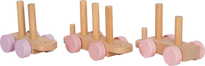 Produktbild small foot Holzzug rosa