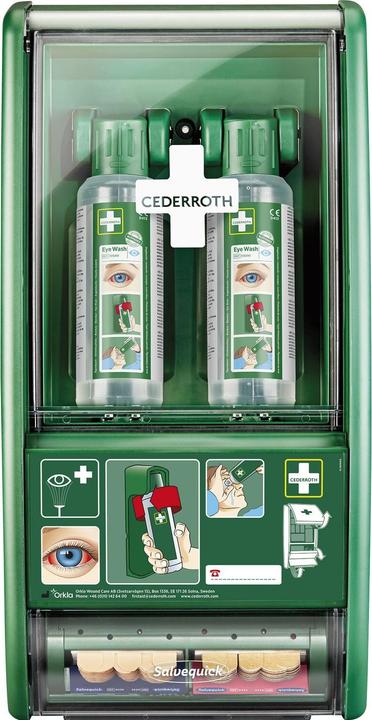 Actual product image Cederroth Eye rinse station (Emergency cases)
