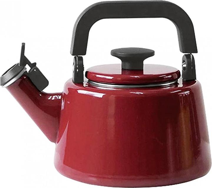 Fujihoro Waterkoker fluit.2,1l rood (2.10 l)