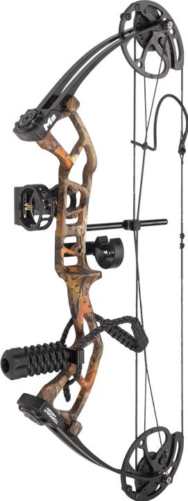 Produktbild Topoint Archery M2 Youth Set RH 10-40 lbs 17-27" Camo
