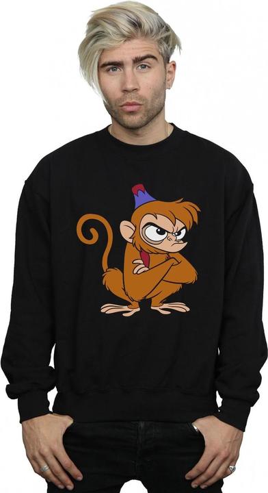 Actual product image Disney Mens Aladdin Angry Abu Sweatshirt (XXL)