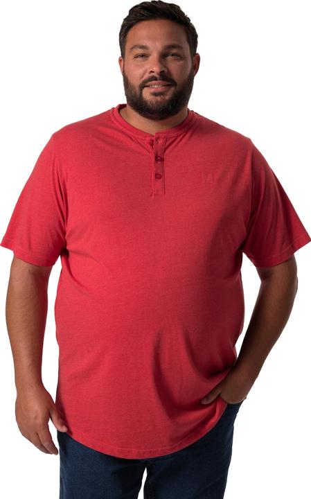 Produktbild Men+ Henley, 2er-Pack, Basic, Halbarm, Rundhals (XXL)