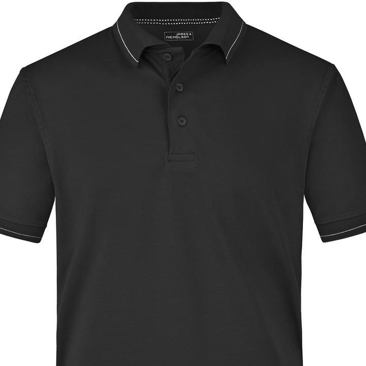 Produktbild James & Nicholson Poloshirt Elastisch (M)