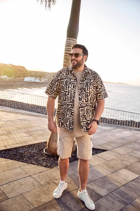 Image du produit Men+ Cargo-Bermuda, Bauchfit, Relaxed Fit, bis 72 (58)